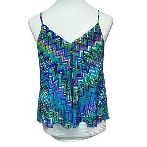 Amanda Uprichard Colorful Silk Blouse